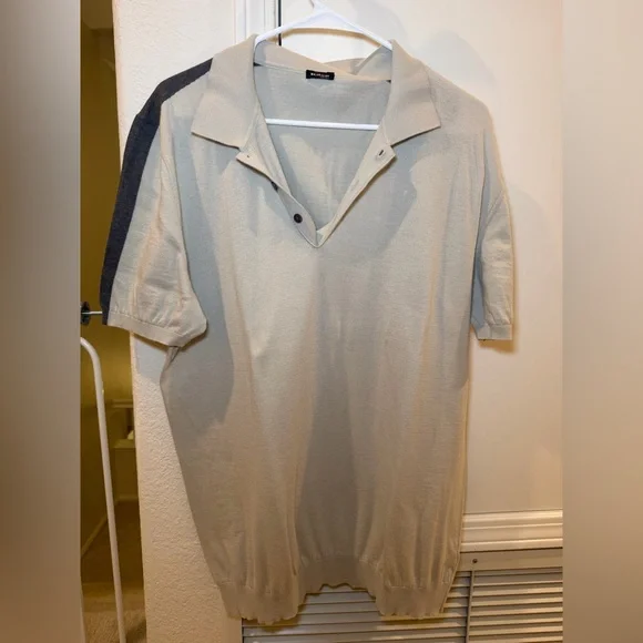 Kiton Cotton Polo in Beige Size XXXL - Picture 1 of 6